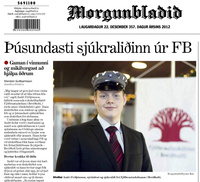 Frásögn Morgunblaðsins af útskrift í FB
