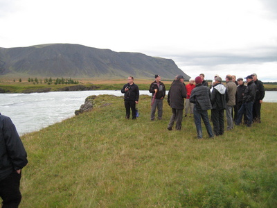 Gengið niður með Ölfusá 21.8.12