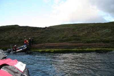 Sigling á Þingvallavatni 14.8.12