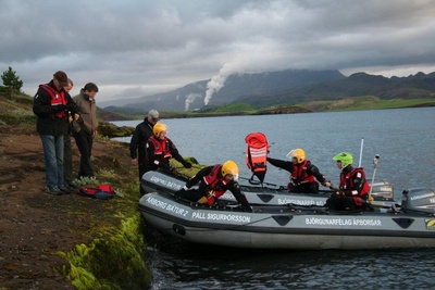 Sigling á Þingvallavatni 14.8.12