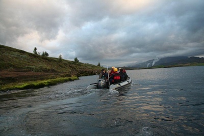 Sigling á Þingvallavatni 14.8.12