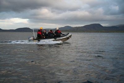 Sigling á Þingvallavatni 14.8.12