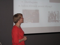 Anna Þorsteinsdóttir 14.2.2012