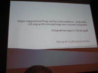 Margrét Guðmundsdóttir 22.11.2011